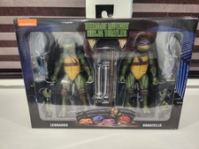 TMNT NECA 2-Pack Leonardo Donatello Walmart Exclusive Ninja Turtles Figures