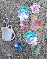 Squishmellow Kirby Keychain Lot