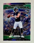 2024 Prizm Football Fireworks Green Prizm Rookie Caleb Williams Chicago Bears