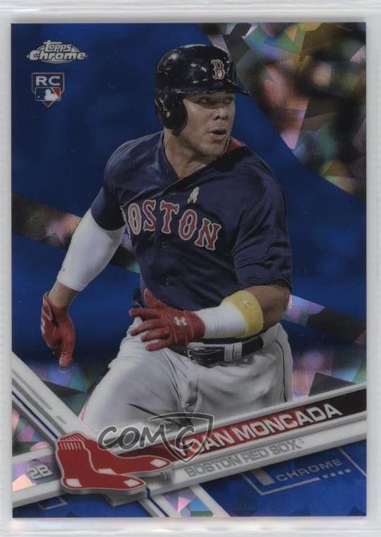 2017 Topps Chrome Sapphire Edition /250 Yoan Moncada #210 09j5