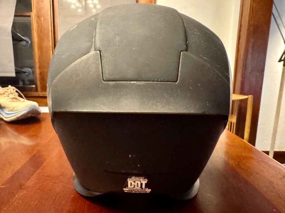 Icon Airframe Pro Adult SMALL Full Face Motorcycle Street Helmet Black Soft To - Image 3 of 4