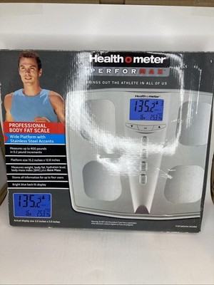 Health O Meter Professional Scale Weight/Body Fat/Bone Mass/BMI/Hydration