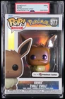 Funko Pop Eevee #577 Pearlescent Pokemon Center Exclusive PSA 9 Vinyl Figure