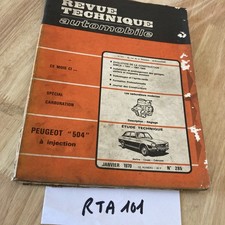 Revue technique Peugeot 504