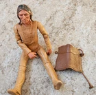 Vintage Marx Johnny West Chief Cherokee Indian figure &blanket Fully functional.
