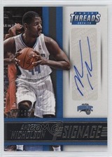 2014-15 Panini Threads Signage 51/199 Andrew Nicholson #11 Auto 0v2
