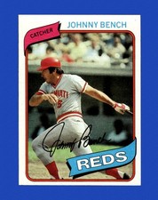 1980 Topps Set-Break #100 Johnny Bench NR-MINT *GMCARDS*
