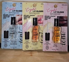 Ioni Crystal Lip Gloss (Clear Vanilla, Passionfruit, Honey) Set Of 3