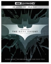 The Dark Knight Trilogy 4K UHD Blu-ray Christian Bale NEW