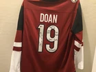 Autographed Shane Doan Hockey Jersey and puck, Phoenix Coyotes