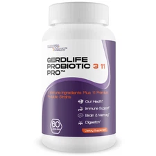 Gerdlife Probiotic 3 11 Pro - Our Best Probiotic Acid Reflux Relief Supplements