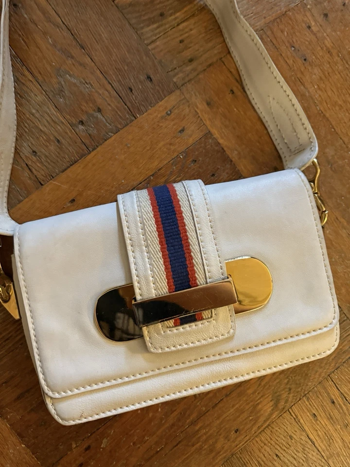 Винтажная редкая дизайнерская сумочка Jaeger 1970-е сделано в Италии - Изображение 2 из 4