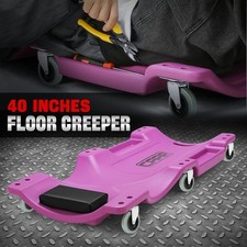 Low Profile 40 Rolling Garage Mechanic Repair Creeper W6 Swivel Casters Purple