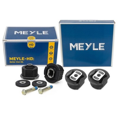 4x MEYLE / HD Achskörperlager für MERCEDES W124 S124 Hinterachse vorne + hinten