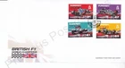 GUERNSEY FDC FIRST DAY COVER 2011 F1 LEWIS HAMILTON & JENSON BUTTON SG 1401-1404