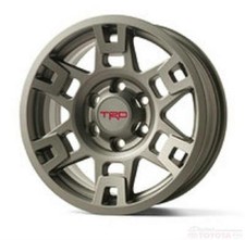 Toyota Trd Metal Gray 17 Inch Wheel Ptr20-35110-gr Individual Fj 4runner