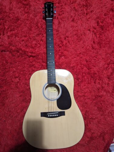 Acoustic Guitar Squier By Fender Guitar Bag Model 093-0300-021 Vintage Music DG - Imagen 1 de 6