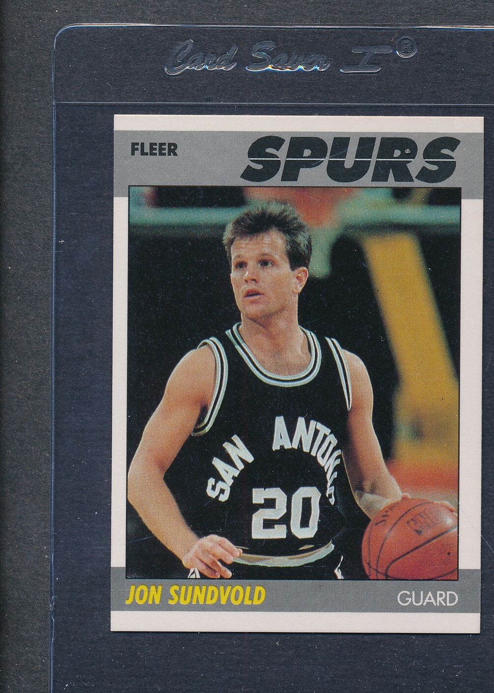 1987/88 Fleer #104 Jon Sundvold Spurs NM *508