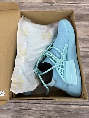 adidas gazelle silver green womens Adidas x Pharrell Williams Men's HU NMD Clear Aqua / Light Aqua / Black Low  Top Sneakers