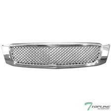 Topline For 2000-2005 Cadillac Deville Mesh Front Hood Bumper Grille - Chrome Topline For 2000-2005 Cadillac Deville Mesh Front Hood Bumper Grille - Chrome