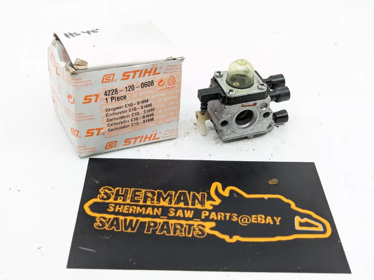 Genuine STIHL OEM HS45 Hedge Trimmer Carburetor 4228 120 0608 Used C1Q S169E