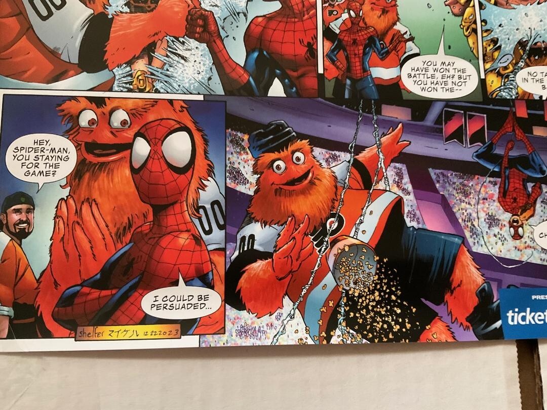 Edjay Postre FLYERS 4-LOT 2022-2023-2024-2025 GRITTY & SPIDER-IRON MAN MARVEL MINI ...