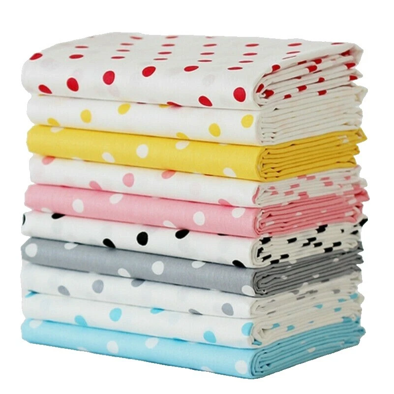 Cotton Polka Dot Fabric Multicolor