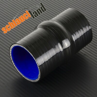 HUMP Silikonschlauch ID 51mm schwarz*** Ladeluftschlauch biegsam Verbinder LLK