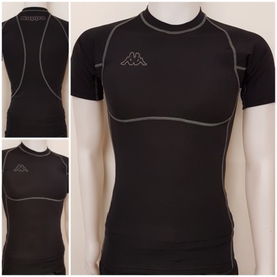 Kappa Funktionsshirt Kompressions Compression Longsleeve OPPO schwarz S-XXL