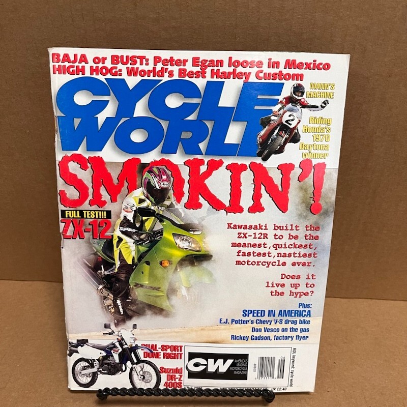 CYCLE WORLD MOTORCYCLE MAGAZINE / JUNE 2000 | eBay