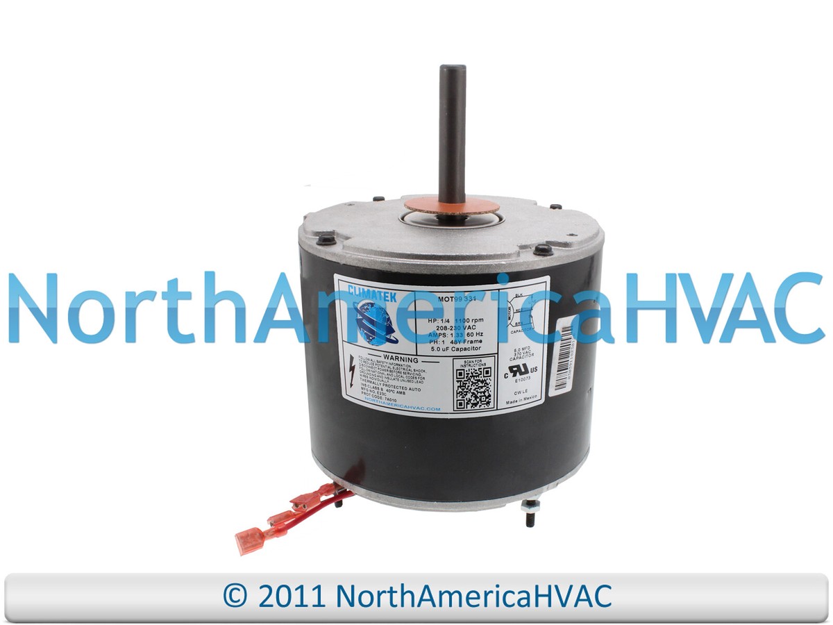 ClimaTek Condenser Motor Fits A.O. Smith Century F48W93A50