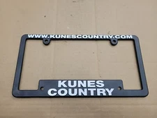 Kunes Chevy Ford Dodge Cadillac Jeep Wisconsin License Plate Tag Frame Holder