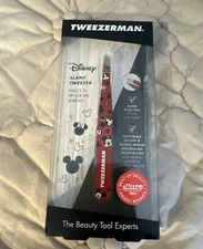 NEW! Tweezerman Mickey & Minnie Mouse We Got Ears Slant Tweezer