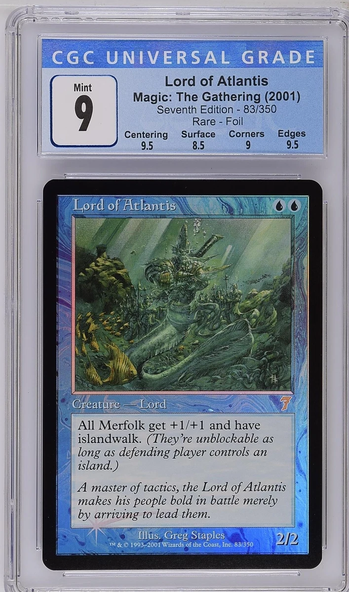 Lord of Atlantis Magic: The Gathering Near Mint or Better