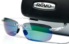 NEW REVO DESCEND PRO Crystal POLARIZED Green Photochromic Sunglass 1210 09 GNP