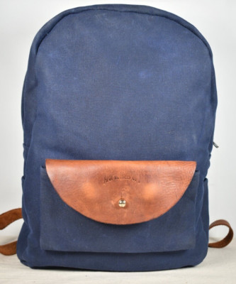 ATOMICFREEDOM BACKPACK  CANVAS BLUE HANDMADE IN USA
