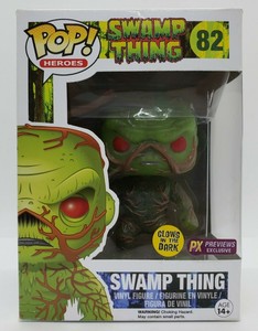 Funko Pop! Heroes Swamp Thing #82 Glow in The Dark PX Previews Exc + Protector 849803070700 | eBay