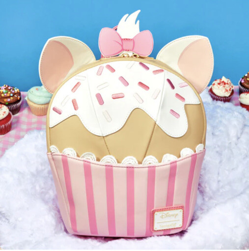 Loungefly Disney Marie Sprinkle Cupcake Cosplay Mini  display picture 1