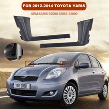 2pcs Front Windshield Wrap Corner Trim Fit Toyota Yaris 2012-2014 53866-52090 2pcs Front Windshield Wrap Corner Trim Fit Toyota Yaris 2012-2014 53866-52090