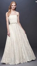 Floral Print Wedding Gown (Never Worn, Never Altered)
