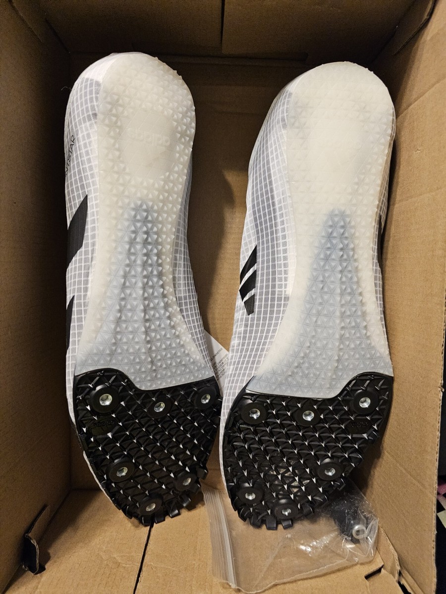 Adidas Sprintstar Track & Field Spike Cleats Black/White  display picture 1