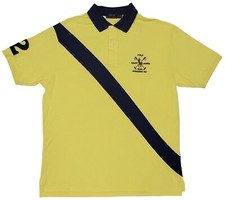 Polo Ralph Lauren Big  Tall 2 Yellow /Navy Polo SIZE 2XB Brand New