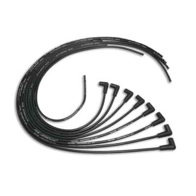 Taylor Spark Plug Wire Set 50051 Street Thunder 8mm Black 90 degree Universal V8