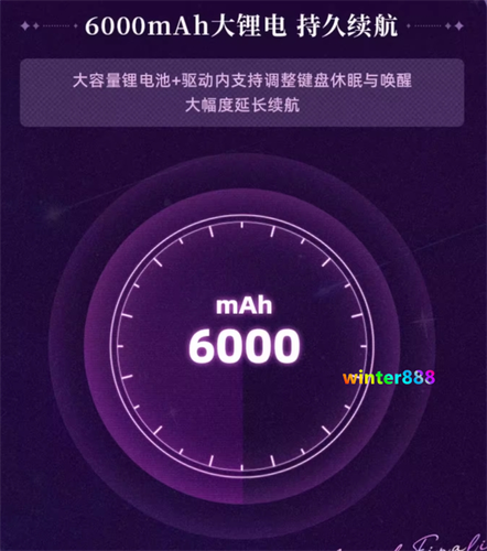 Honkai Impact 3 Kiana Kaslana Mechanical Keyboard RGB Wireless Bluetooth 101 Key - Afbeelding 15 van 21