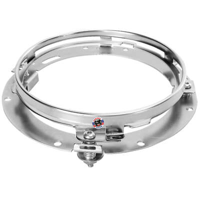 JW SPEAKER Mounting Ring Kit H4 7 Zoll Scheinwerfer Adapter für Harley Davidson
