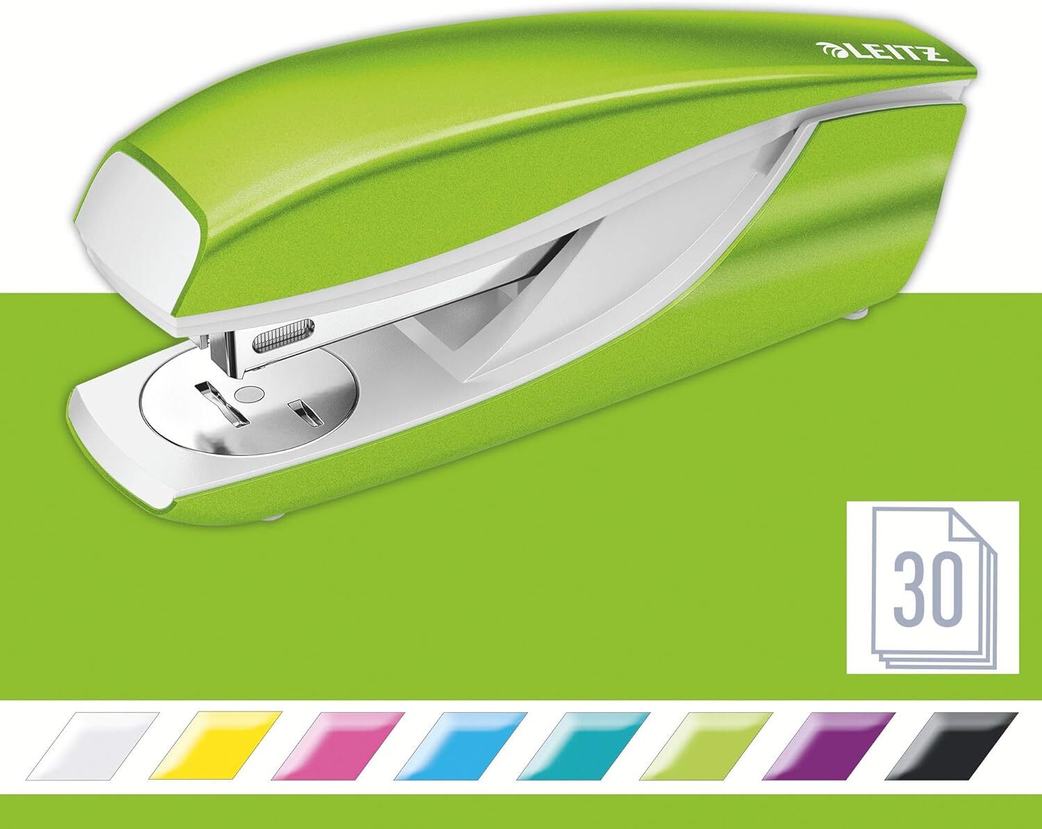 Leitz Nexxt Wow Stapler And 2 Hole Punch Set 10 Sheet Capacity Black - Your Home For Office - View #8