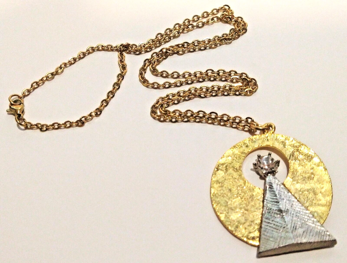 Majel Roddenberry Star Trek Vulcan IDIC Medallion 1 1 2