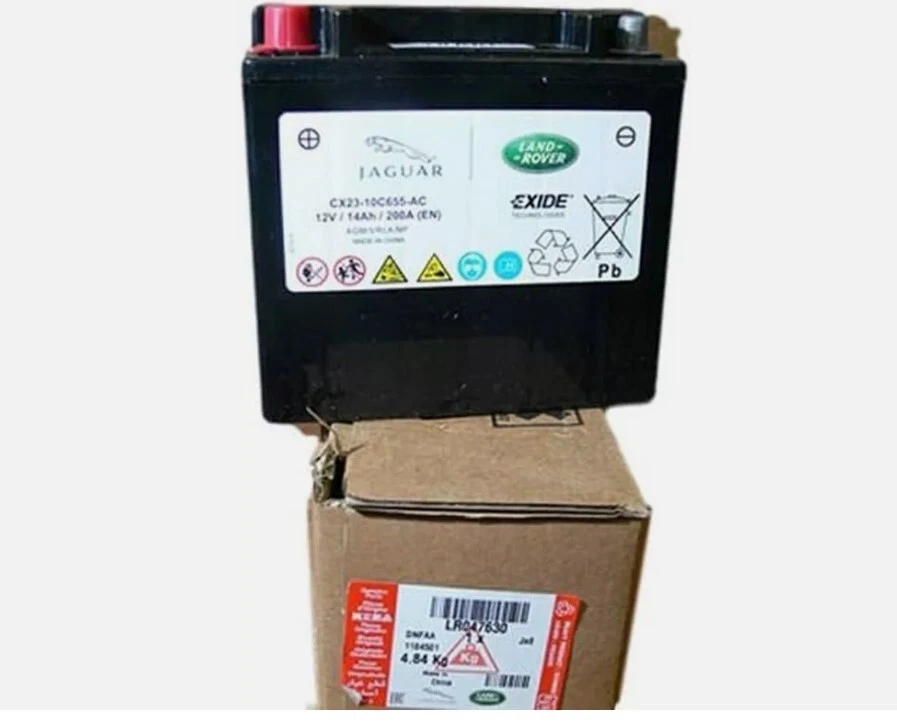 FOR LAND ROVER RANGE RANGE EVOQUE LR4 RR SPORT AUXILIARY BATTERY LR176847 OEM  - Image 2 of 4