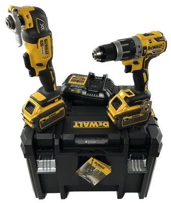 DEWALT 18V 2x6Ah 54V Akku Batterie Werkzeug Akku-Schlag-Schrauber Multi-Tool SET