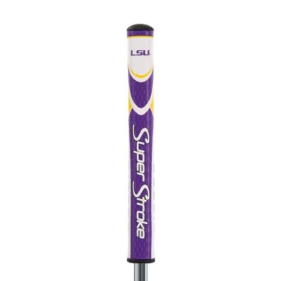 SuperStroke NCAA Traxion Tour Golf Putter Grip, LSU Tigers (Tour 2.0)